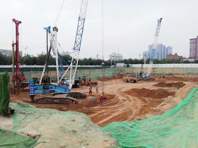 澄城縣碧桂園壹號(hào)公館地基處理工程啟動(dòng) 筑牢住宅安全根基